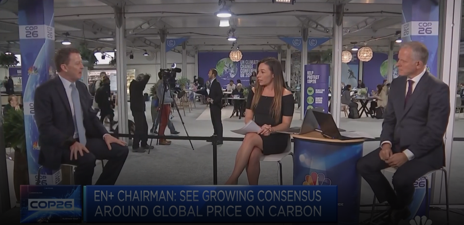 Growing consensus that we need a global price for carbon